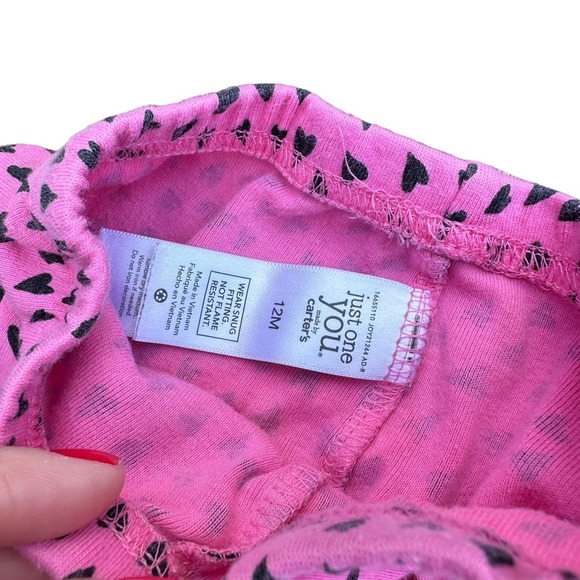Carters Girls 12 Months Leggings Bundle Pants Stretch Soft - Picture 6 of 11
